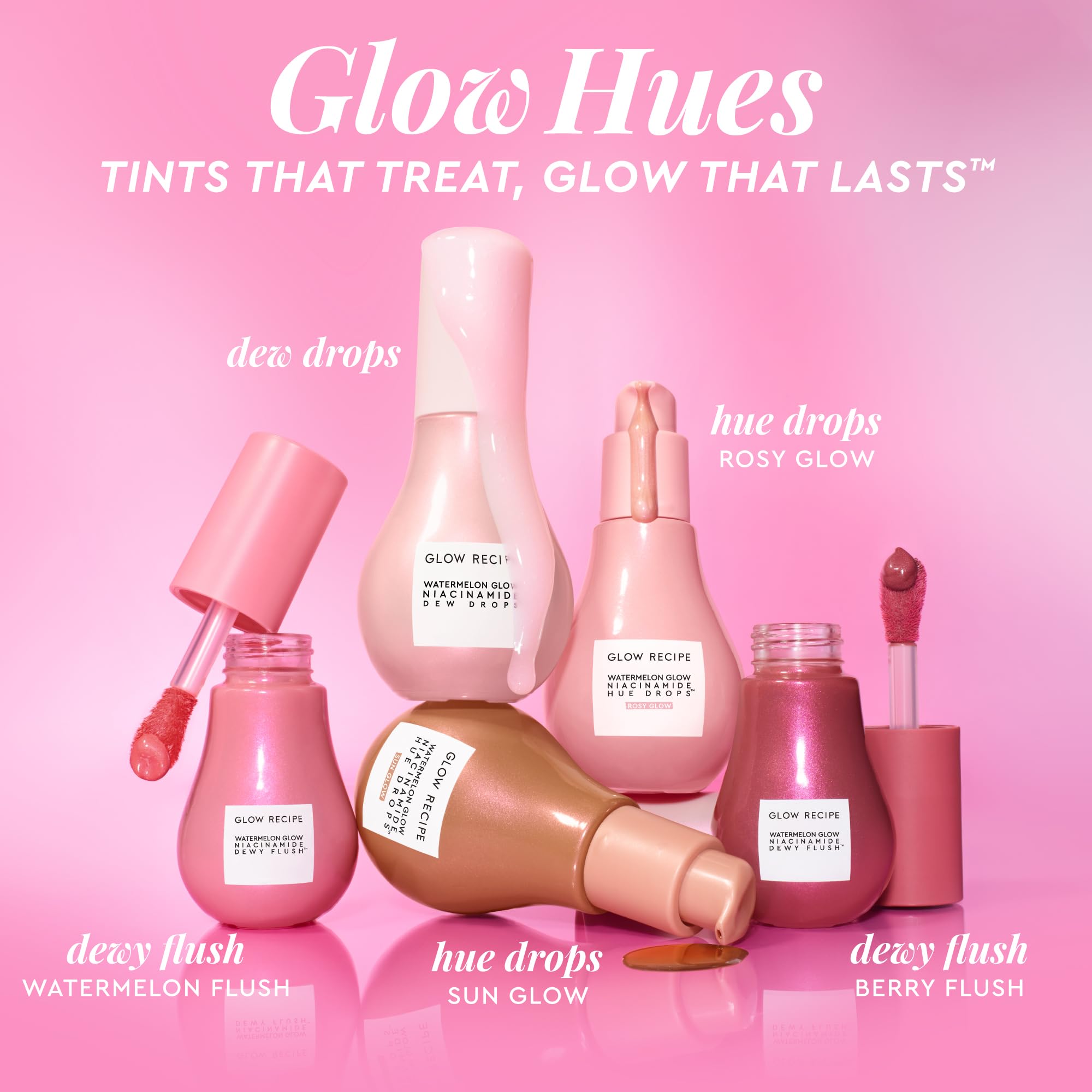 Glow Recipe Niacinamide Dewy Flush skin glow after application