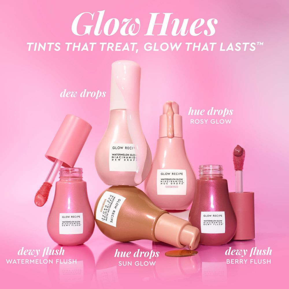 Glow Recipe Niacinamide Dewy Flush skin glow after application