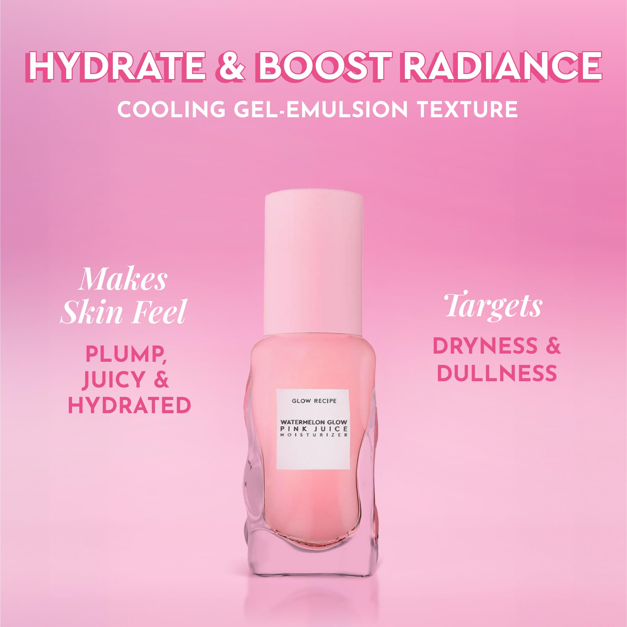 Glow Recipe Pink Juice Water Gel absorcion rapida para piel grasa