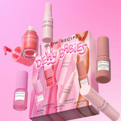 Glow Recipe Plum Plump Hyaluronic Serum bottle for hydrating, plumping skin during travel.