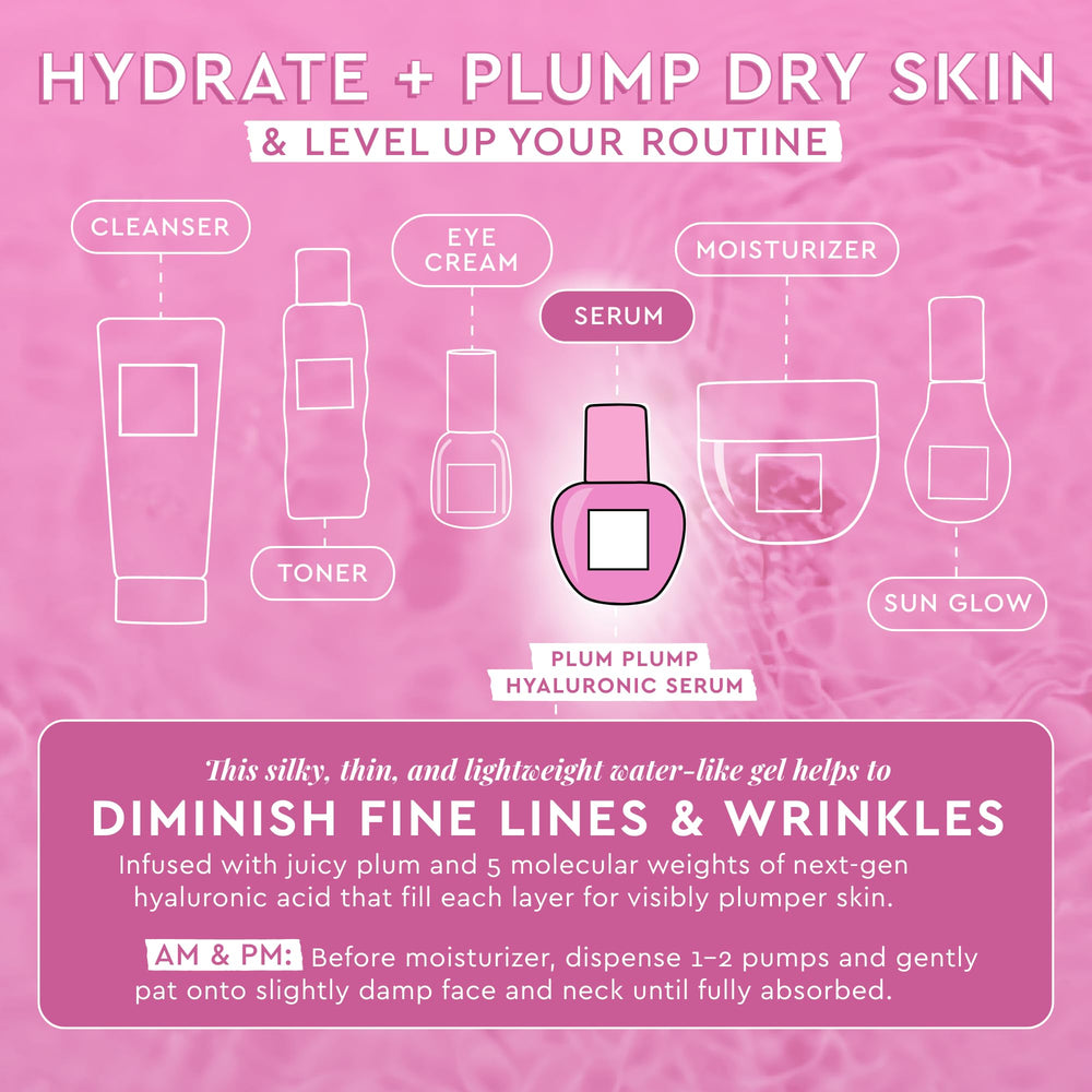 Glow Recipe Plum Plump Serum close-up with plums and antioxidants