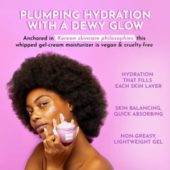Glow Recipe Plum Plump: textura gel-crema para absorción rápida y ligera.