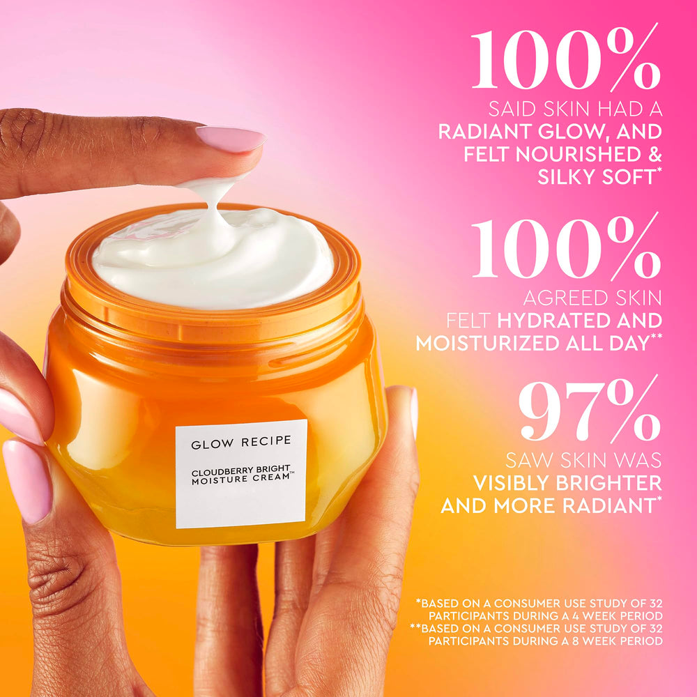 Eco-friendly, refillable packaging for Glow Recipe Cloudberry Cream