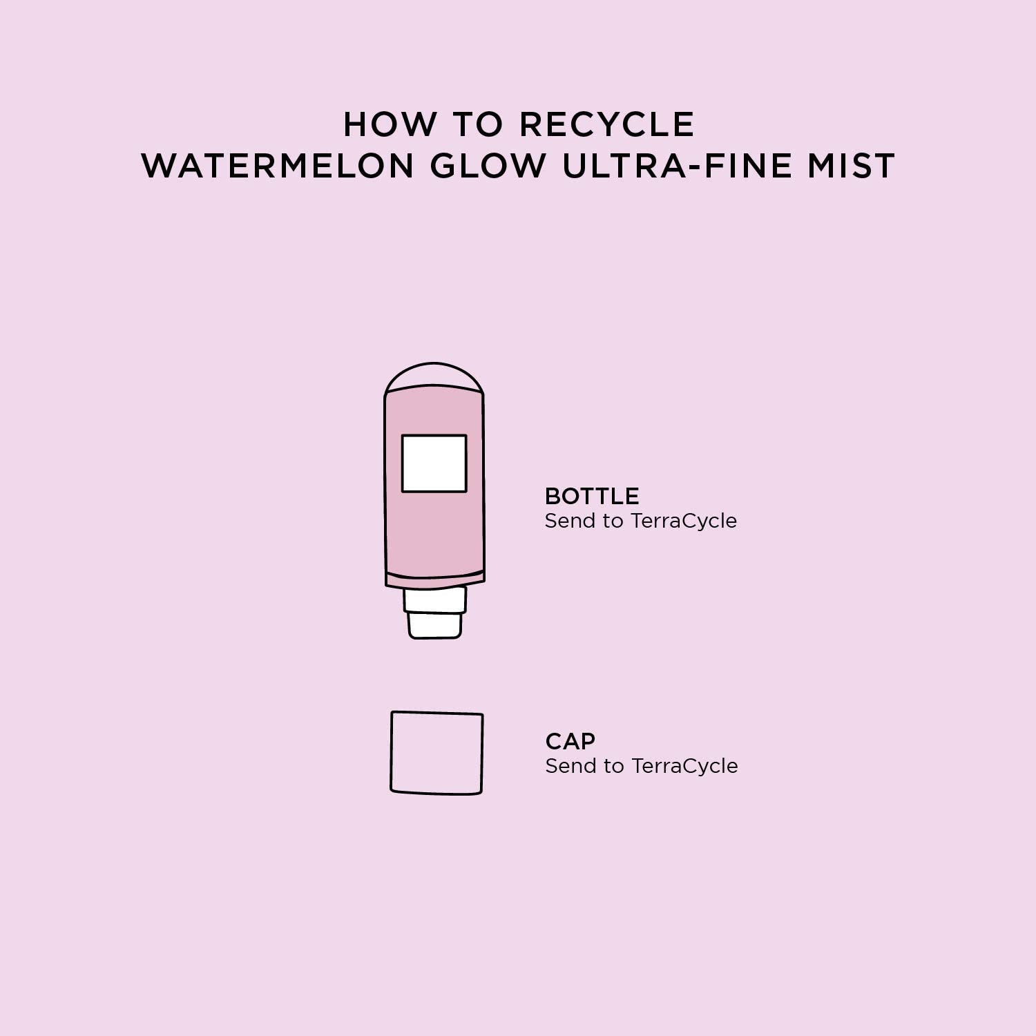 Applying Glow Recipe Watermelon Glow Facial Spray for quick skin refresh.