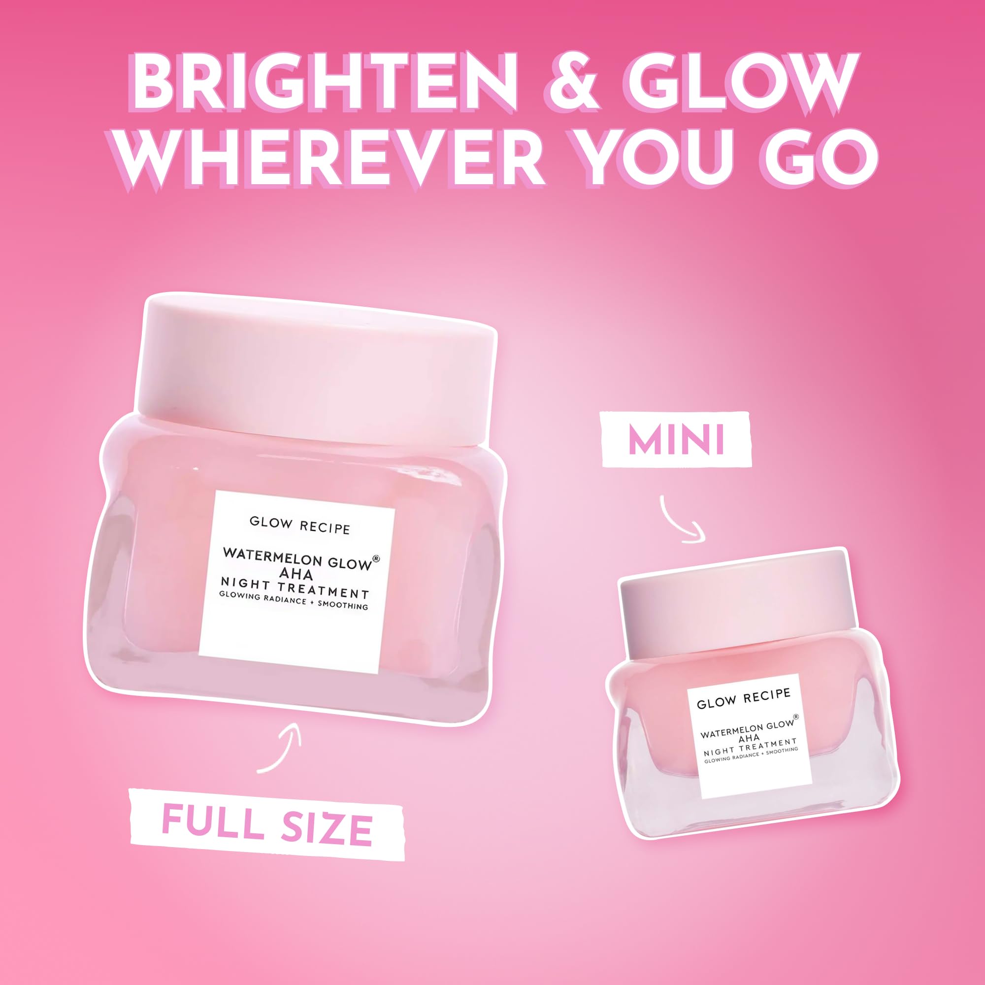 Glow Recipe Watermelon Glow Night Treatment in a calm nighttime setup for refreshed mornings.