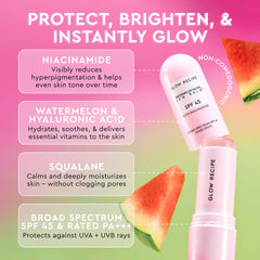 Hydrating formula with watermelon and hyaluronic acid by Glow Recipe for a refreshed look.