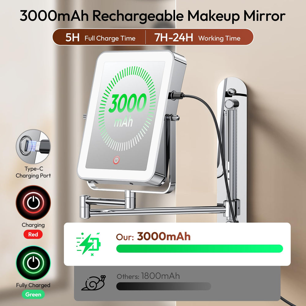 Glowtop hotel gift-ready design suits bathrooms and guest rooms