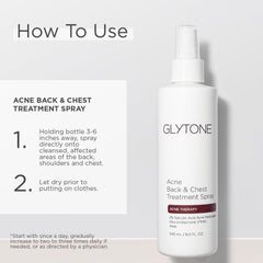 Glytone fragrance-free, fast-drying body spray leaves no stickiness