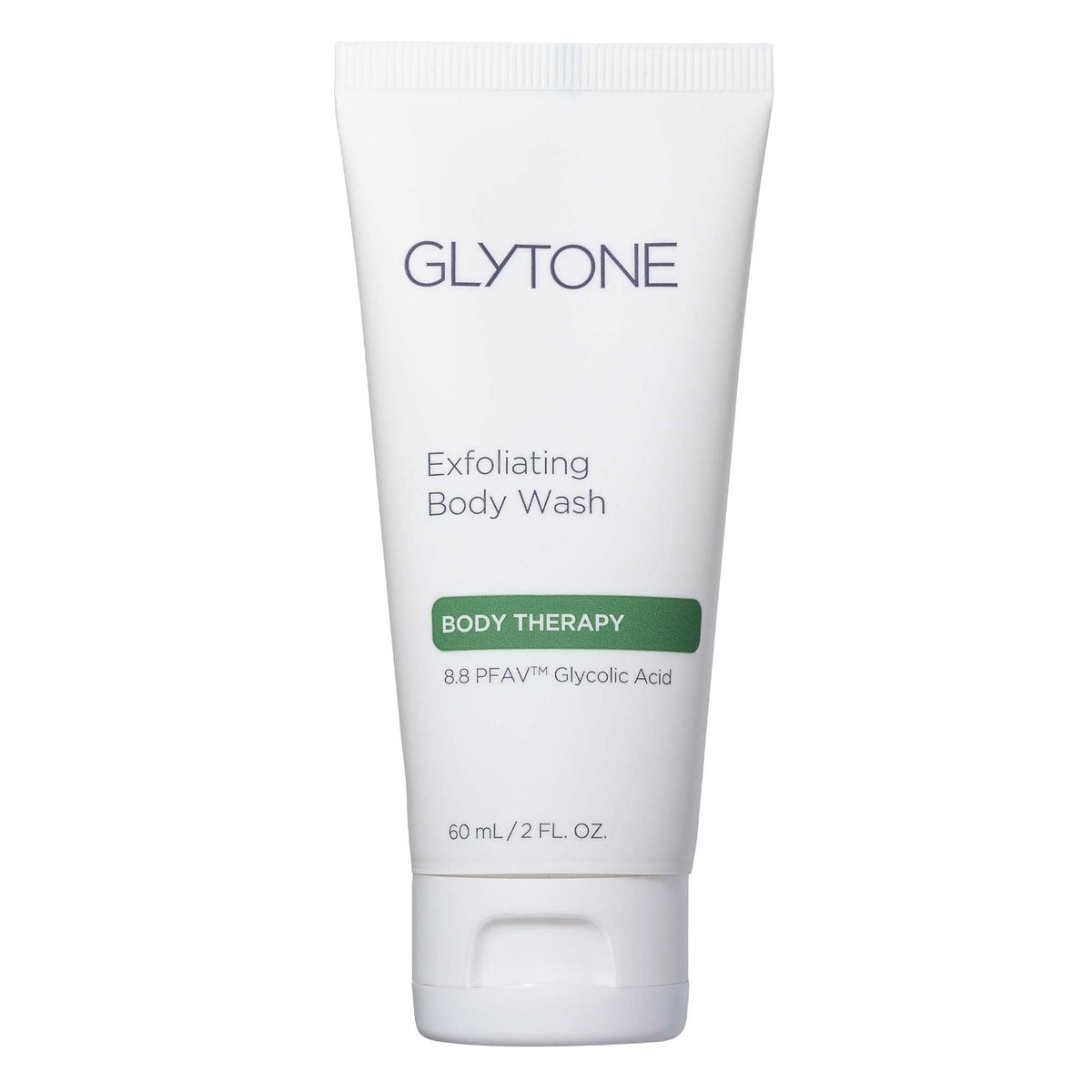 GLYTONE Gel de Ducha Exfoliante con espuma rica para piel suave.