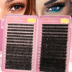 Gmagictobo bond and seal for secure, long-lasting lash cluster adhesion.