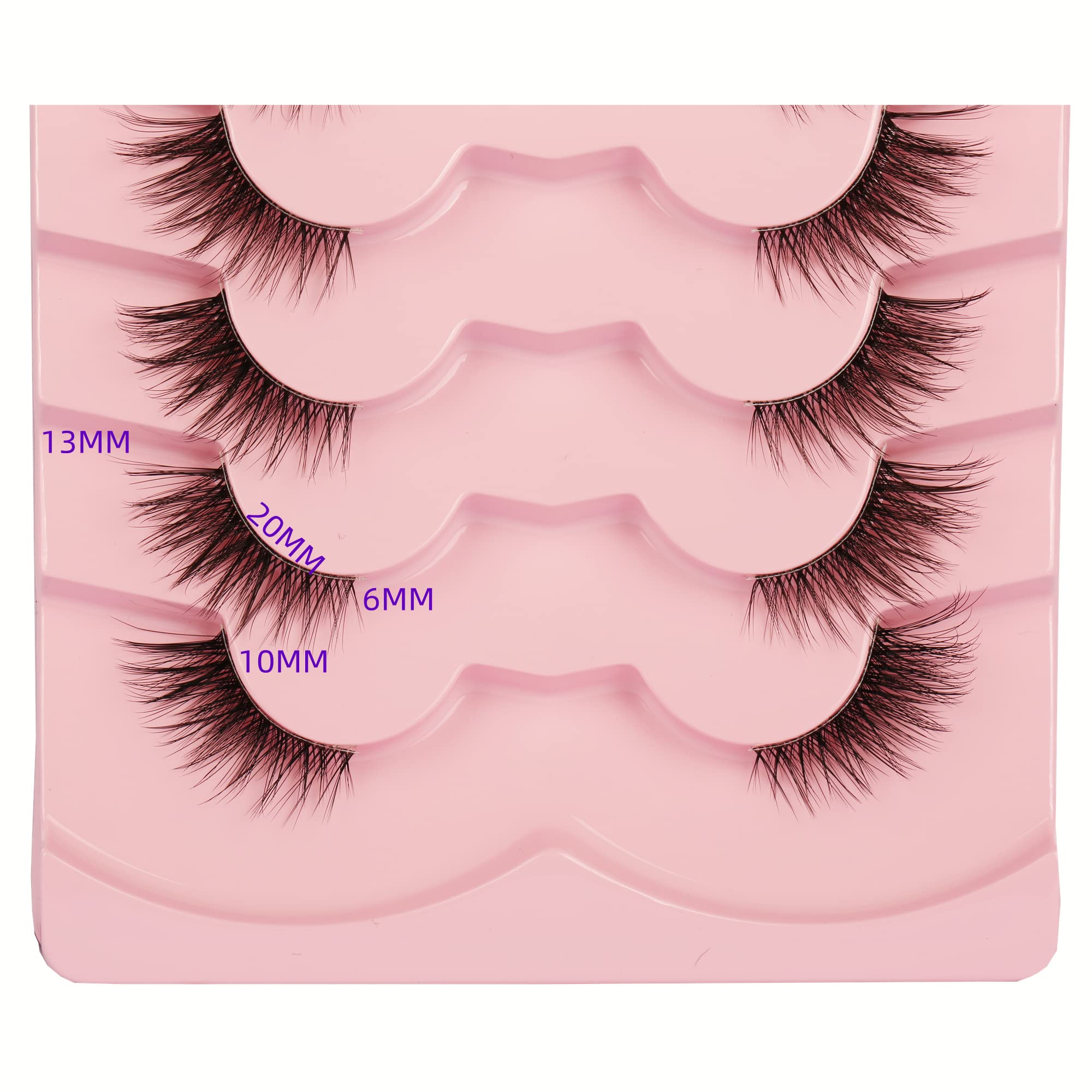 Gmagictobo crisscross design lashes deliver a luxurious eye-catching 3D texture.