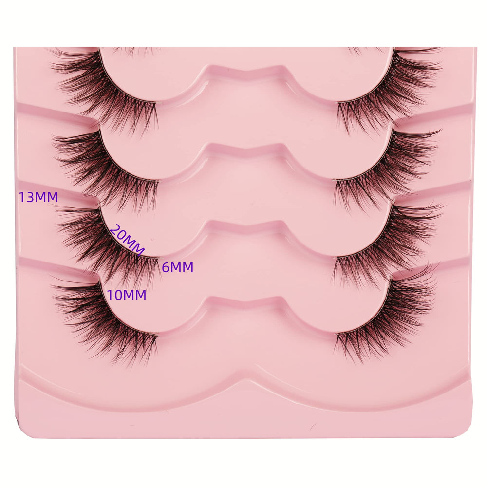 Gmagictobo crisscross design lashes deliver a luxurious eye-catching 3D texture.
