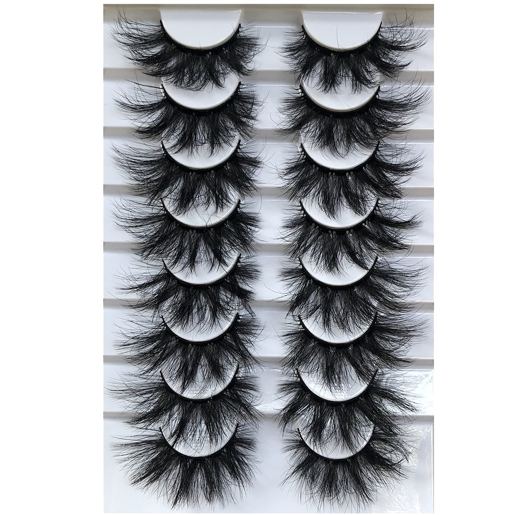 Gmagictobo dramatic 3D mink lashes pack adds bold volume for evening glam