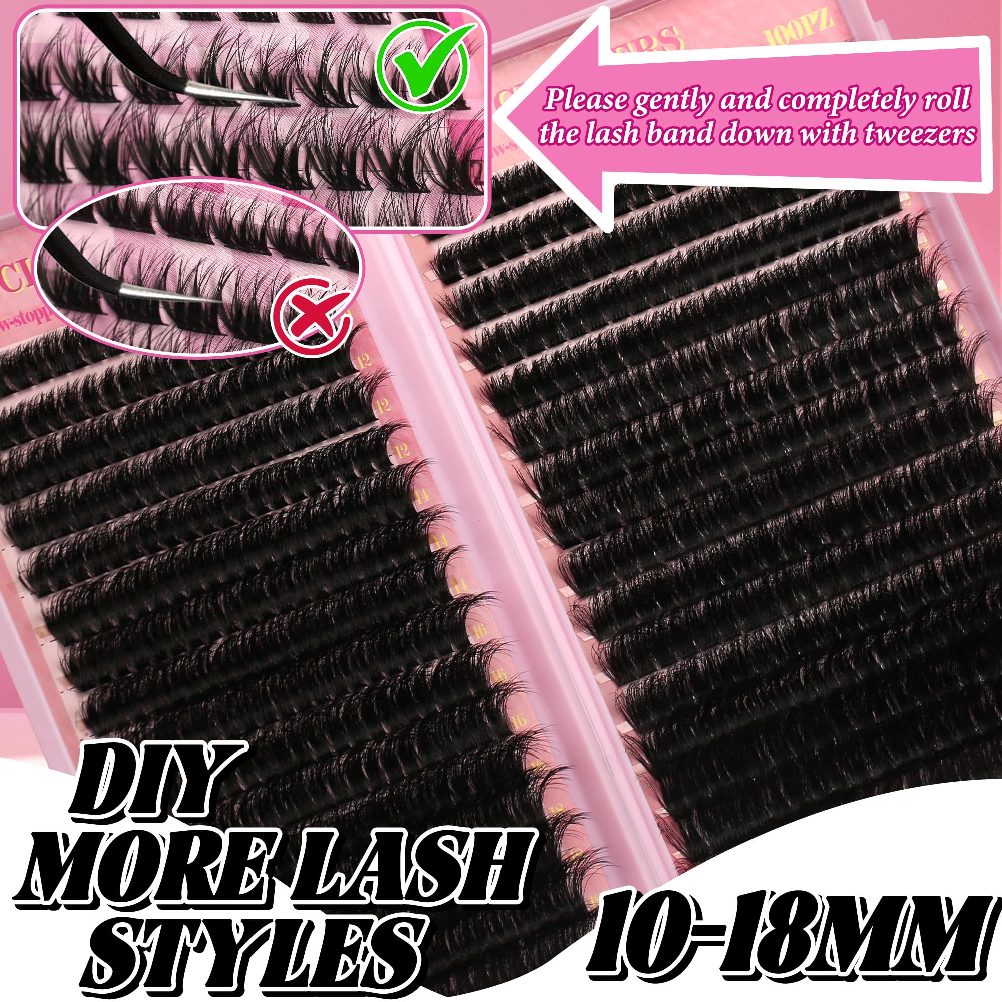 Gmagictobo easy-application-steps guide streamlines DIY lash artistry.