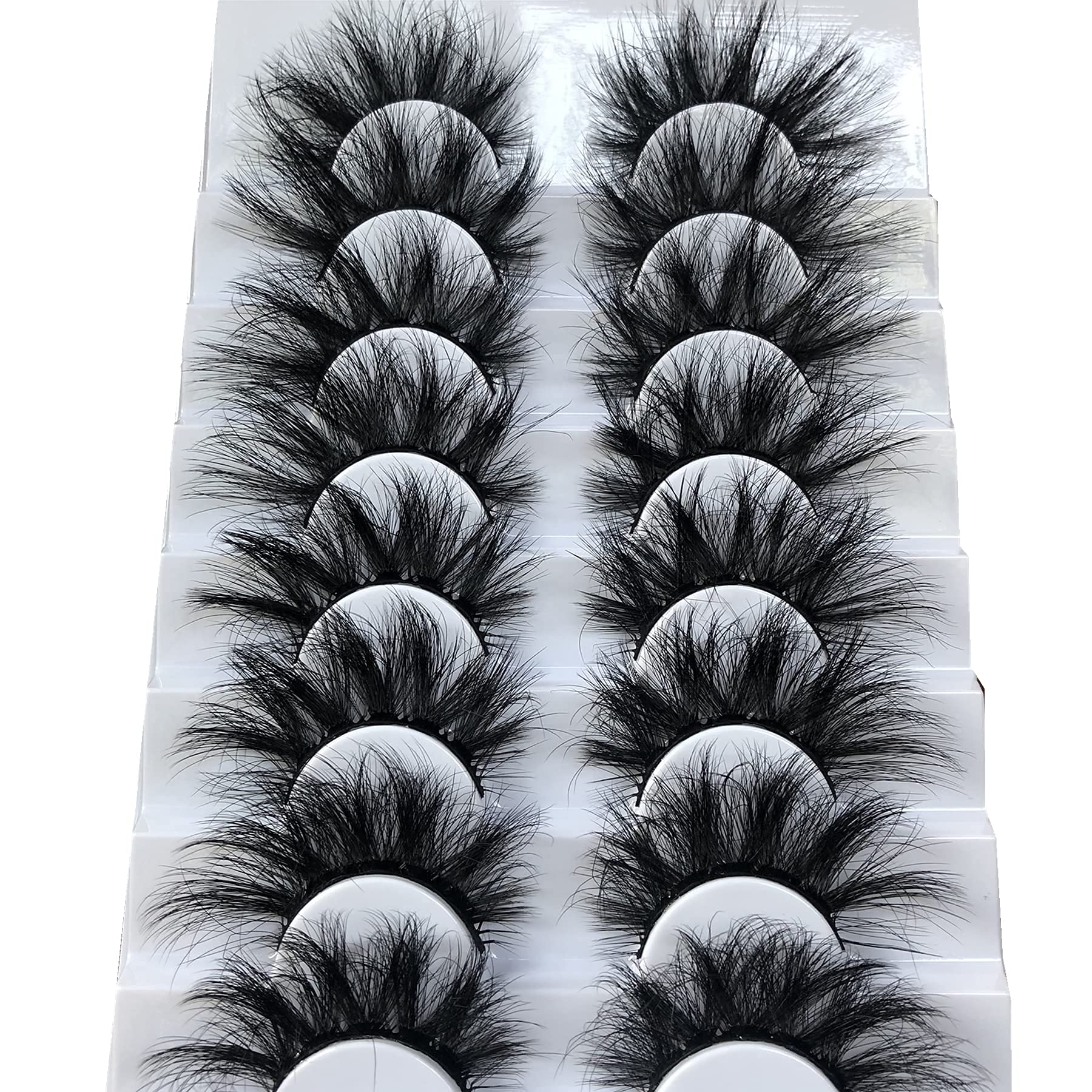 Gmagictobo false eyelashes wispy 20mm pack enhances dramatic eyes with seamless blend