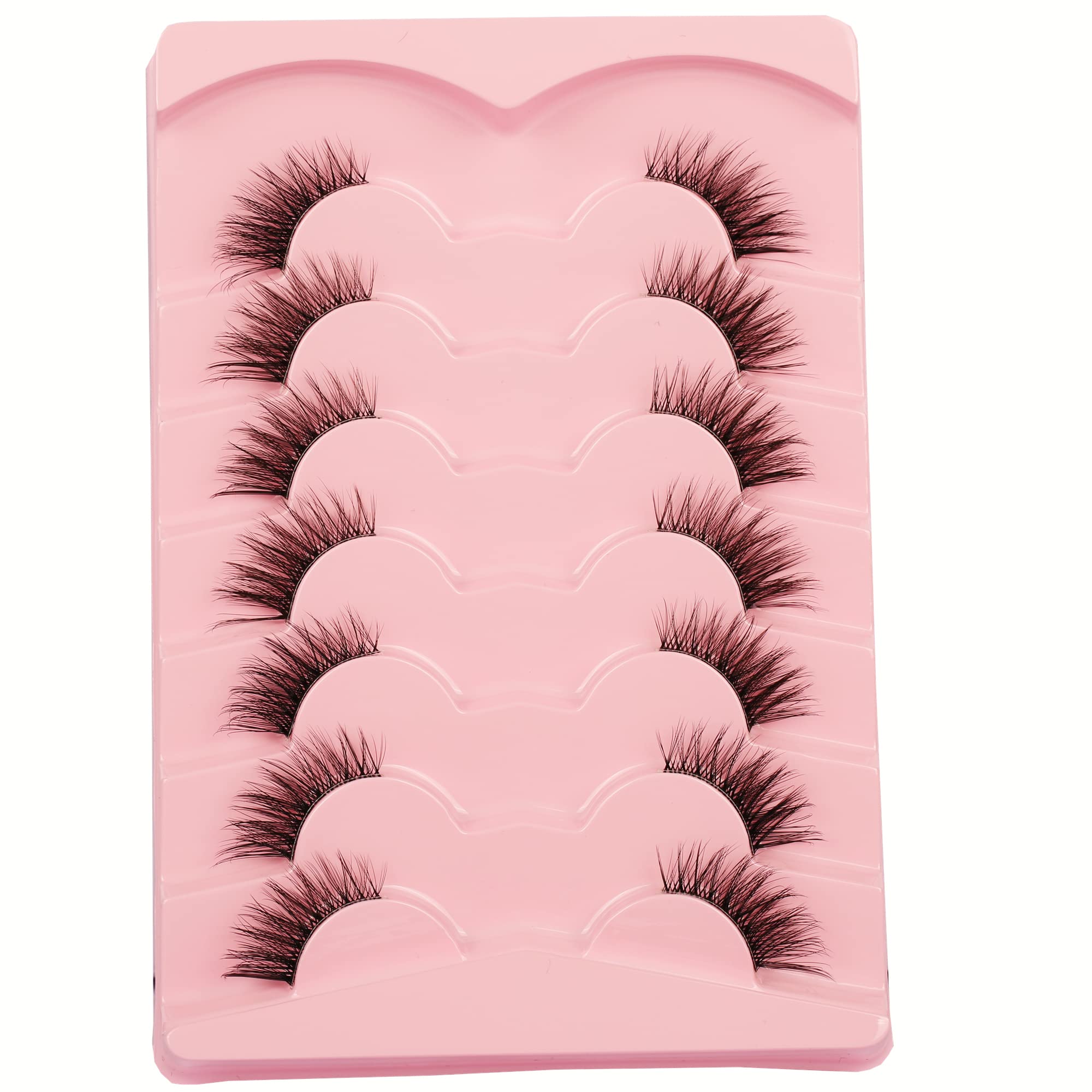 Gmagictobo fluffy wispy 3D faux mink lashes add subtle volume and definition.