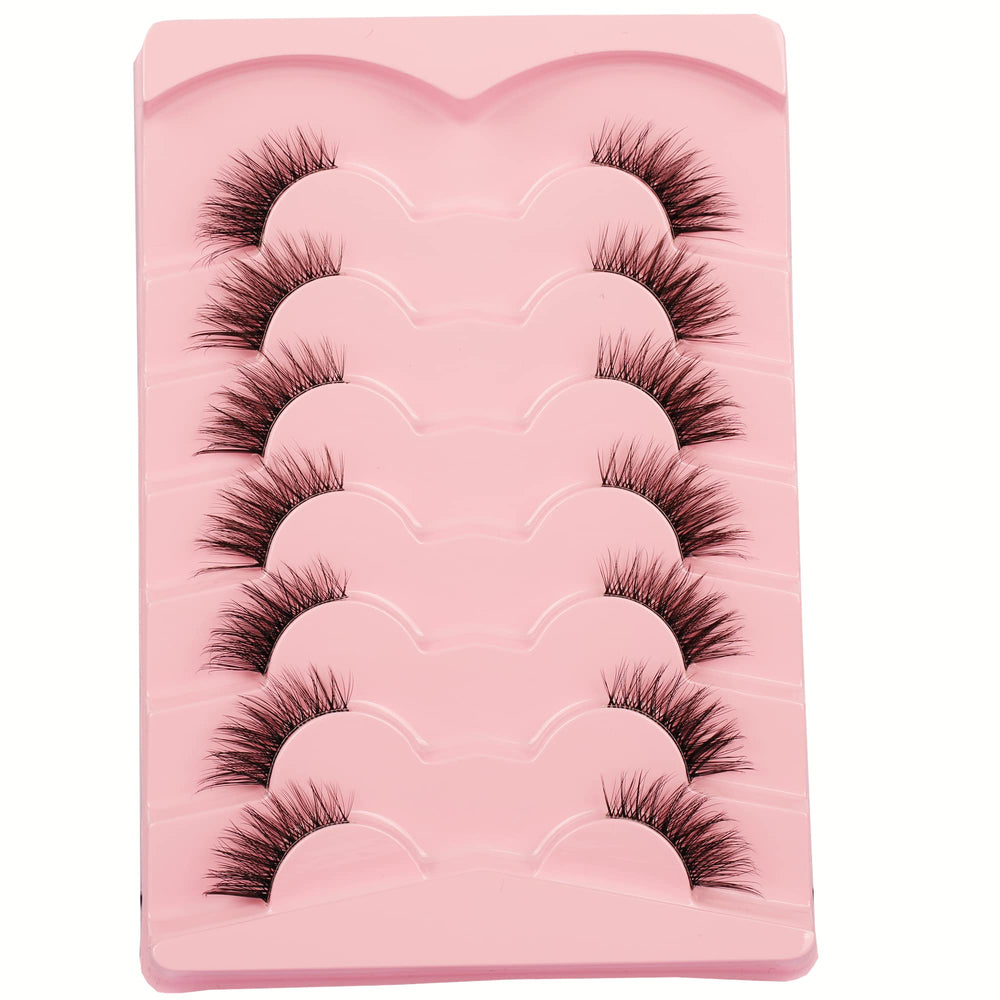 Gmagictobo fluffy wispy 3D faux mink lashes add subtle volume and definition.