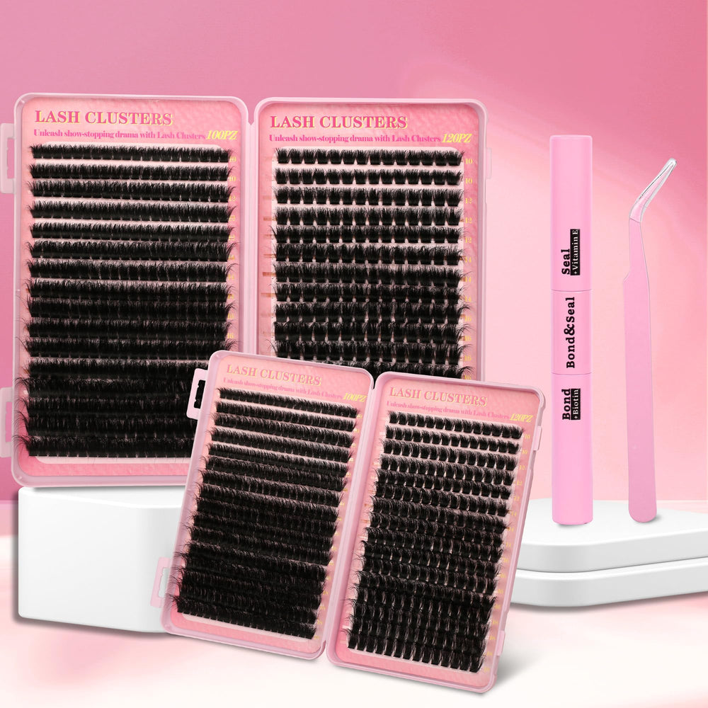 Gmagictobo compact case keeps lash clusters organized