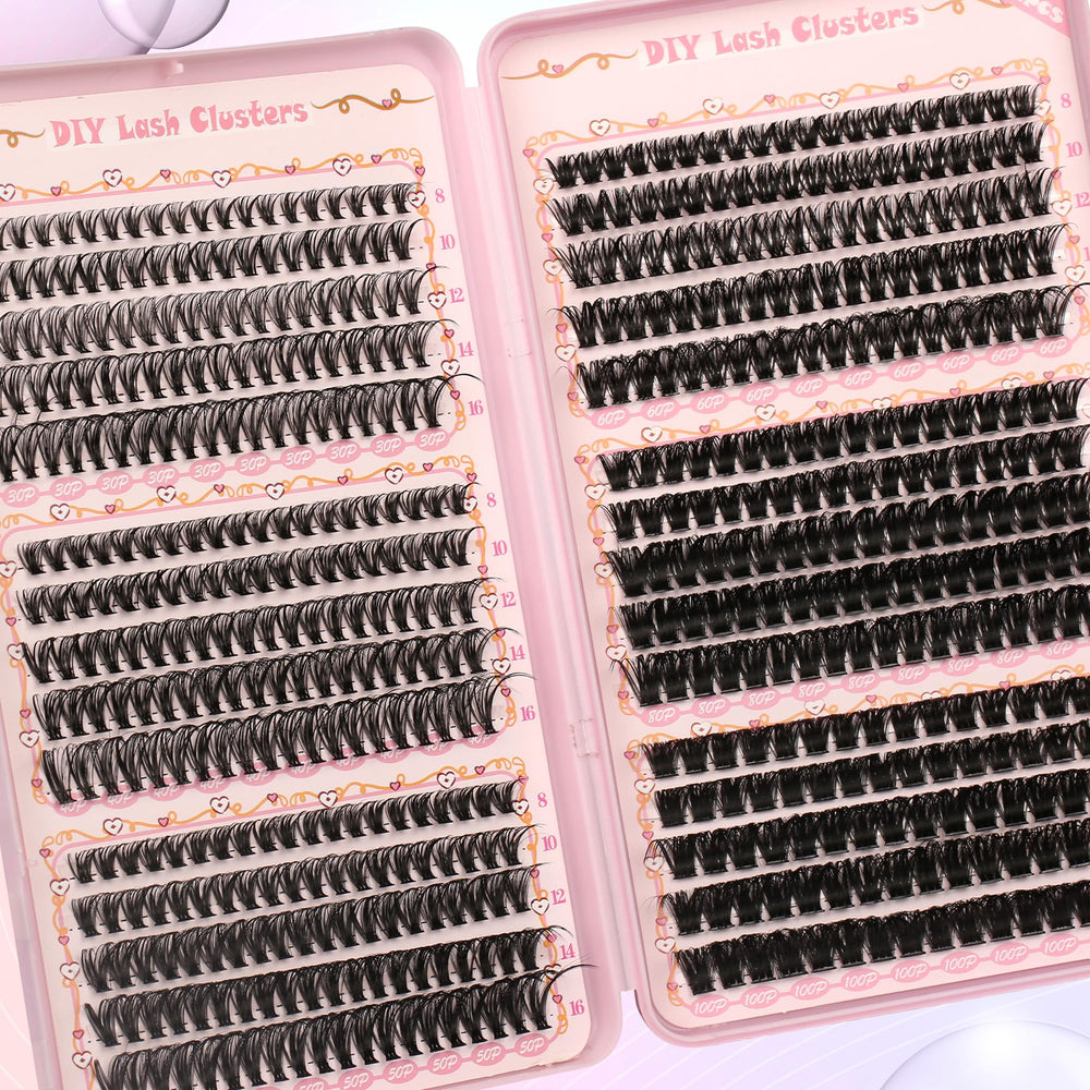 Gmagictobo precision lash tweezers for easy cluster placement.