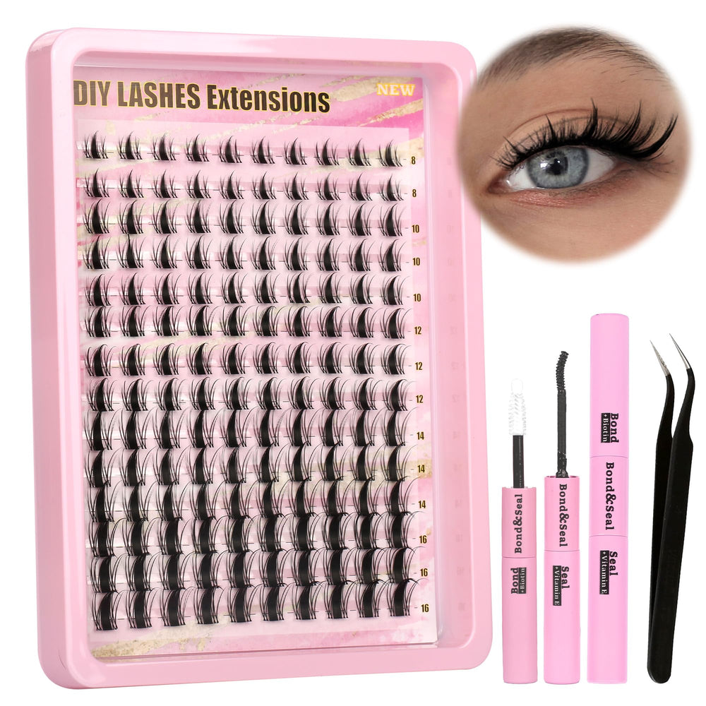 Gmagictobo manga lash clusters delivering a bold, dramatic eye look