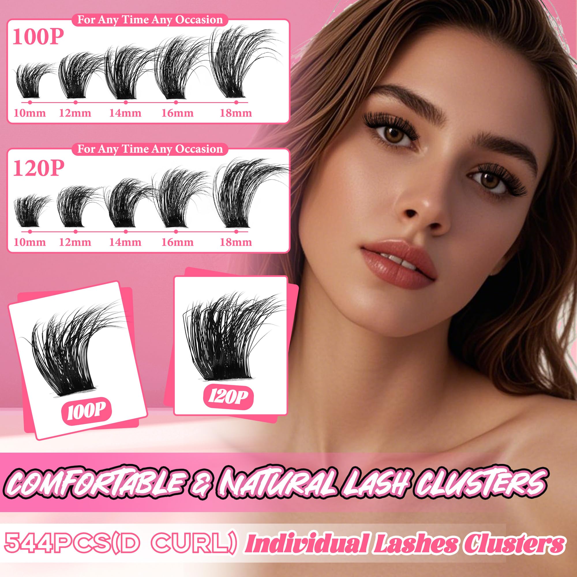Gmagictobo lash clusters tweezers shown for precise application