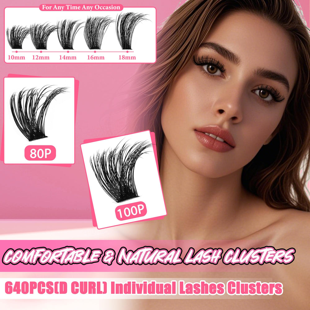 Gmagictobo lash-clusters-varied-lengths enables mix-and-match for different looks.