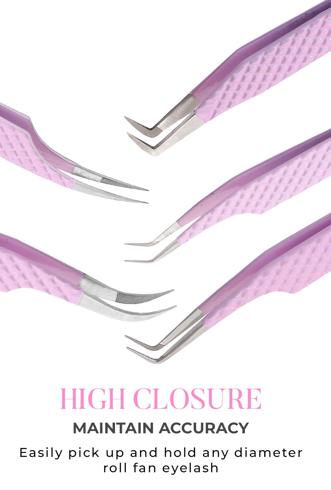 GMI Tweezers lash-separation tool design helps lashes stay neatly apart.