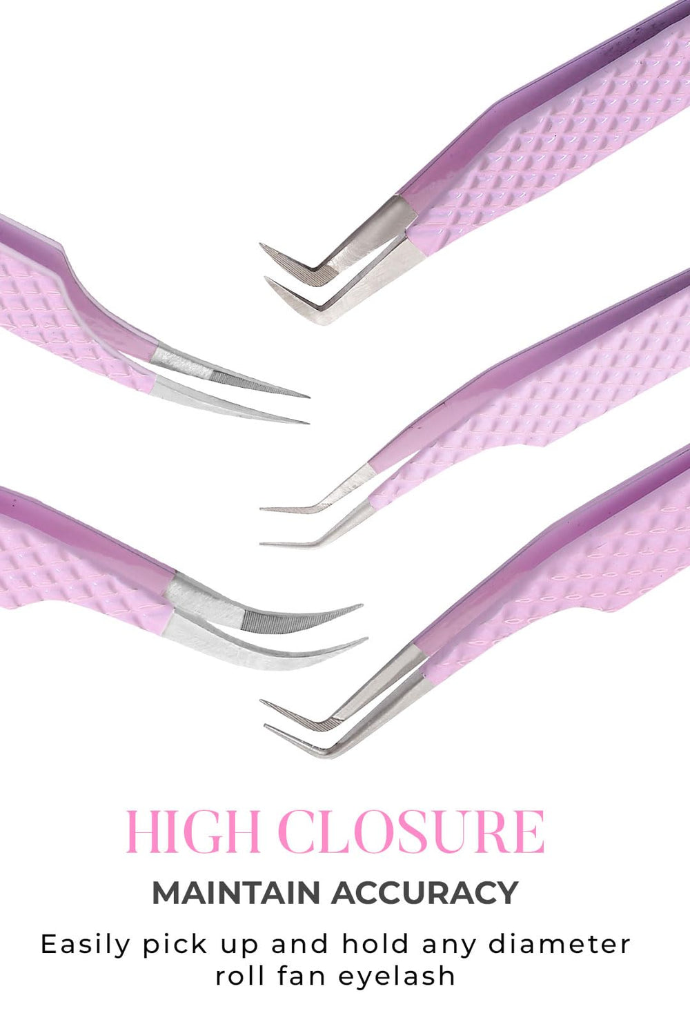 GMI Tweezers lash-separation tool design helps lashes stay neatly apart.