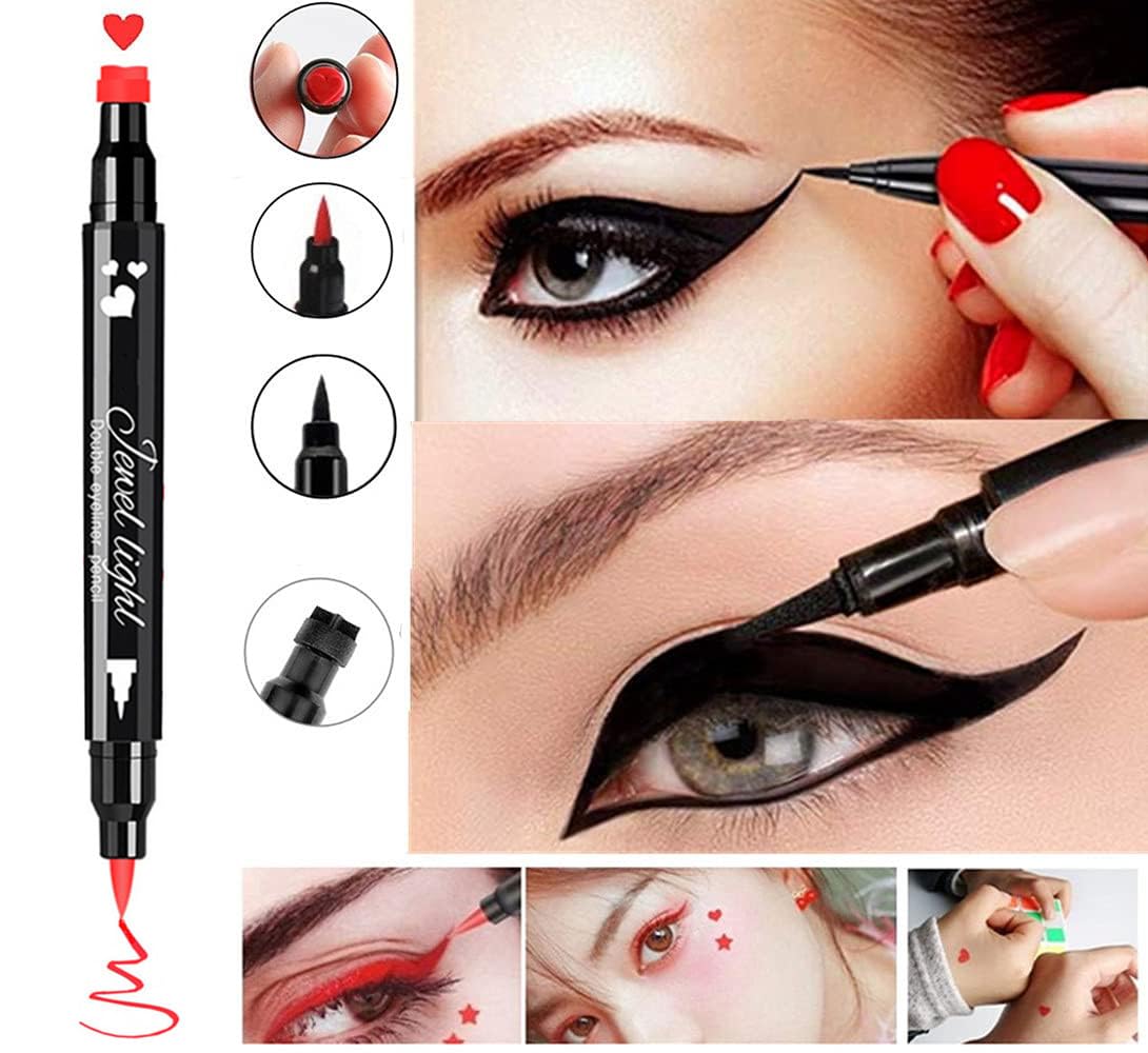 Go Ho double-ended eyeliner for precise lines and easy stamp application.