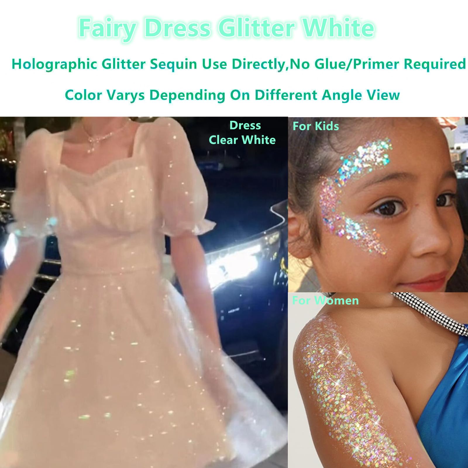 Go Ho Pride outfit glitter accessory enhances festival looks.