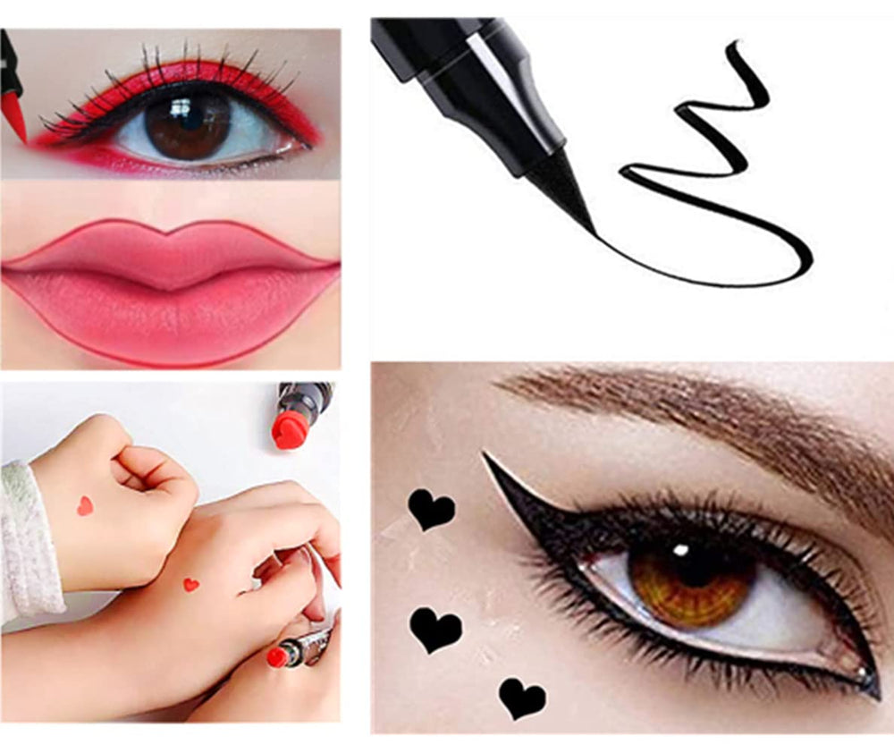 Go Ho smudge-proof eyeliner for all-day wear on busy days.