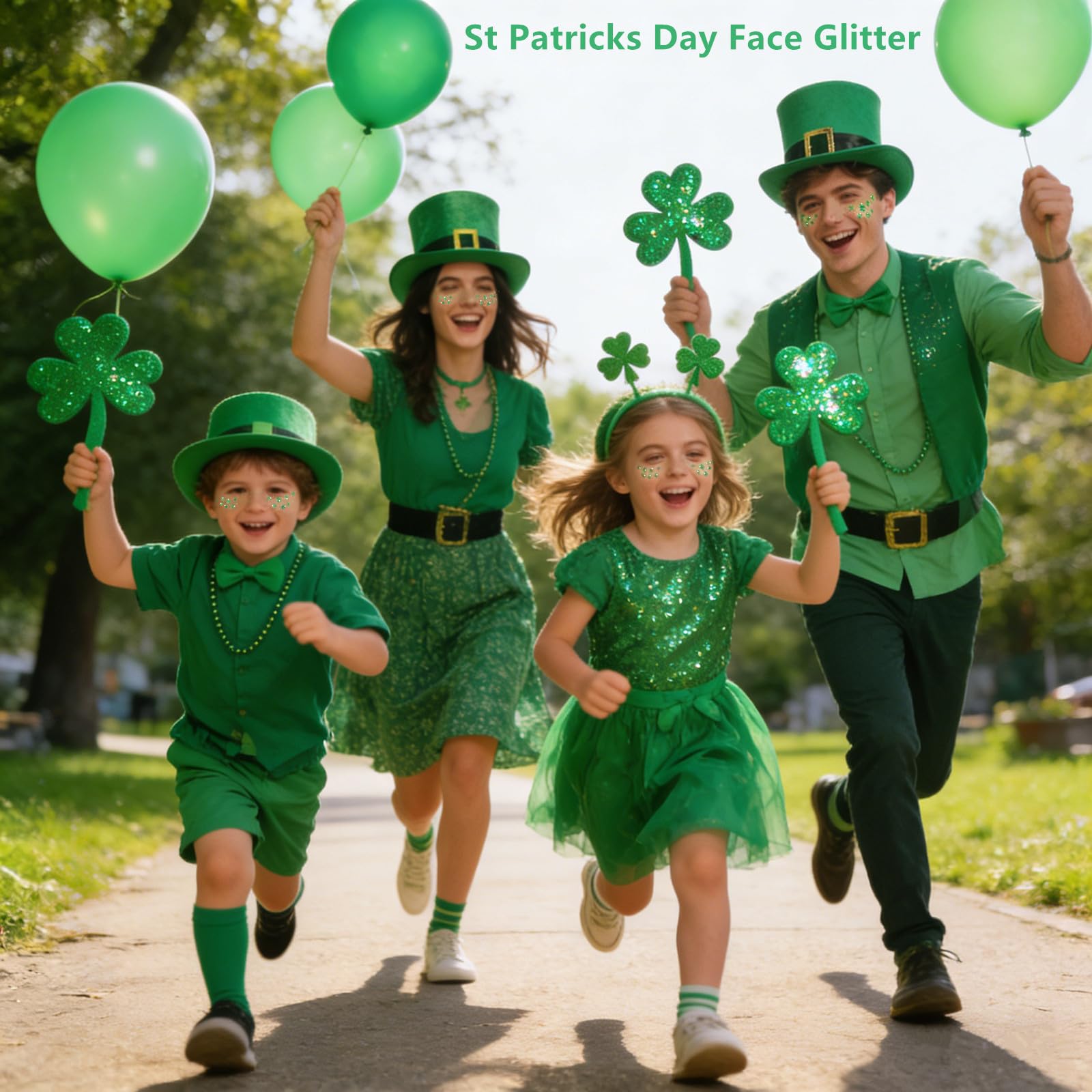 Go Ho smudge-resistant sparkle lasts through dancing and celebrations.