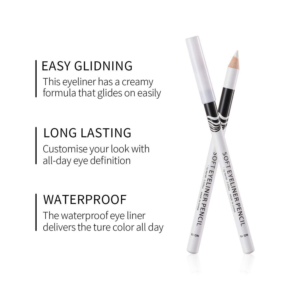 Go Ho white pencil for precise brow edges and hairline detailing.