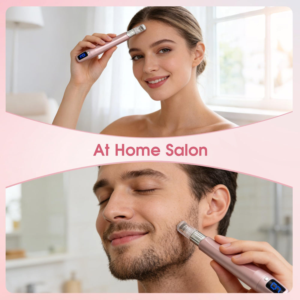 Goanpebl compact kit derma roller ready for travel or home