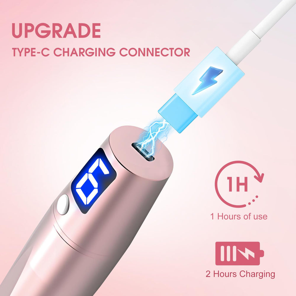 Goanpebl derma roller with ergonomic handle for a comfortable grip