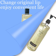 Easy screw-on installation for Neutrogena Body Oil with Gocola pump
