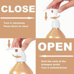 Gocola ergonomic pump head facilitates controlled, consistent product release.