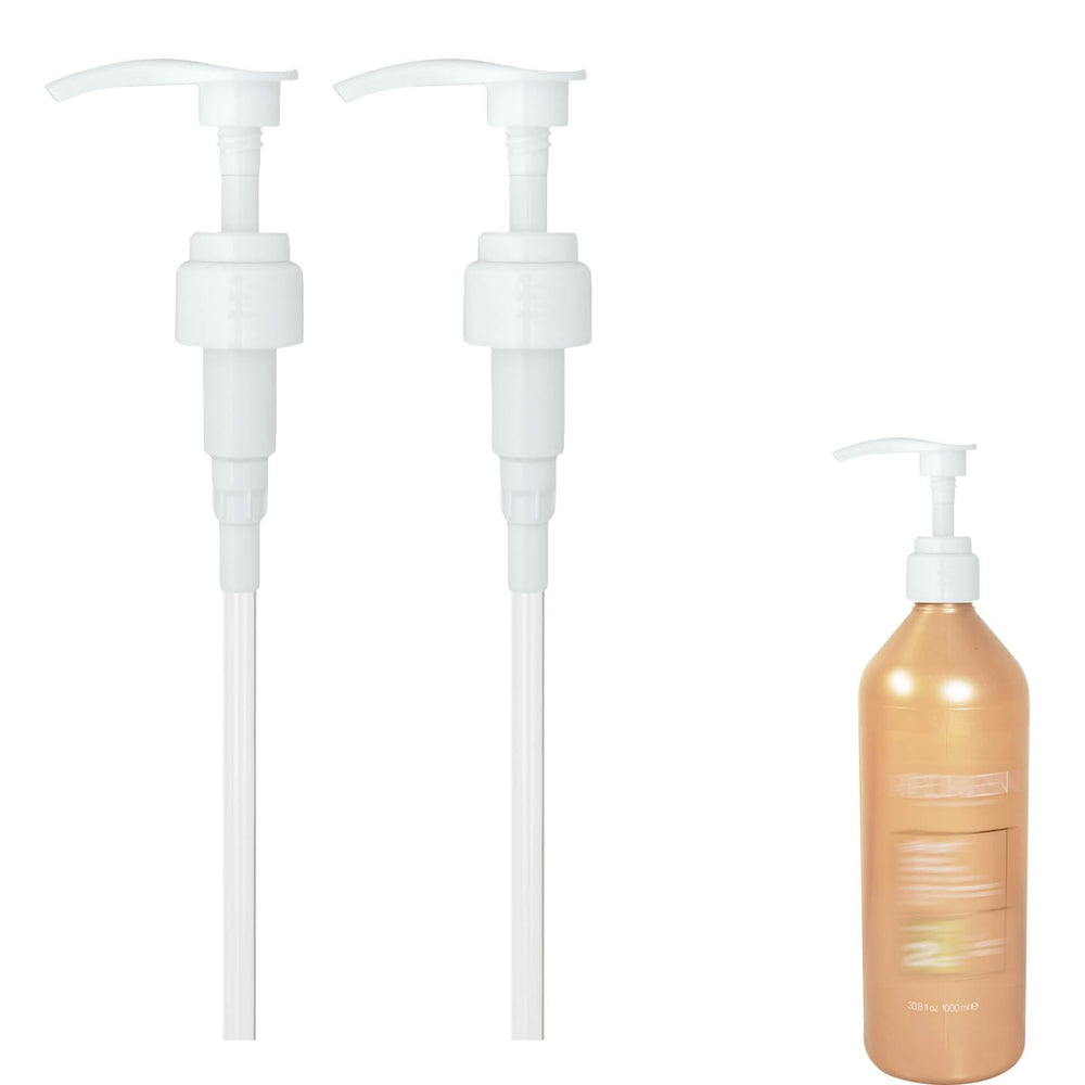 Gocola Redken 1L pump on bottle assembly improves accurate dispensing and mess-free use.