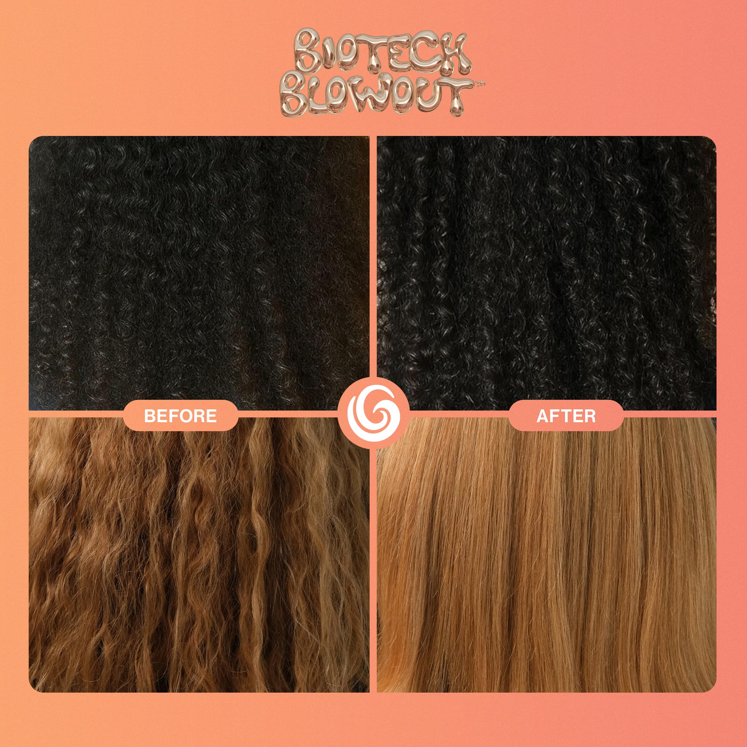 Goddess Maintenance Biotech Color-treated hair protection in action