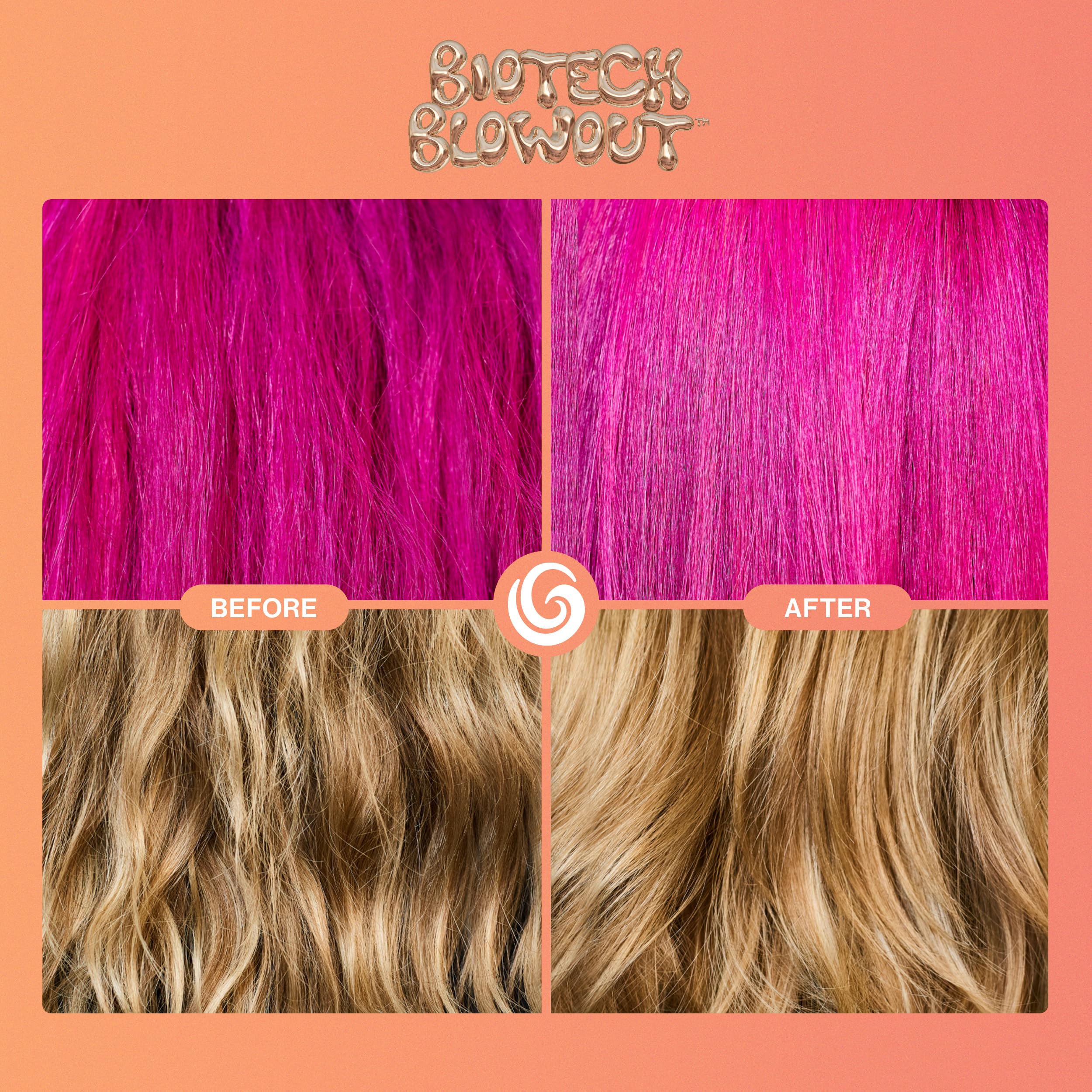 Goddess Maintenance Biotech Frizz Control close-up shows smooth finish