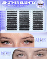 Goddvenus 300 clusters offer salon-like volume at home.