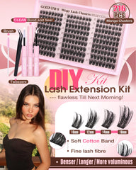 Goddvenus Clean Waterproof Lash Bond and Seal dries clear for seamless application