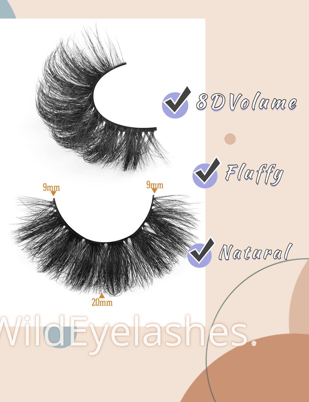 Goddvenus reusable false eyelashes pack for multiple looks.