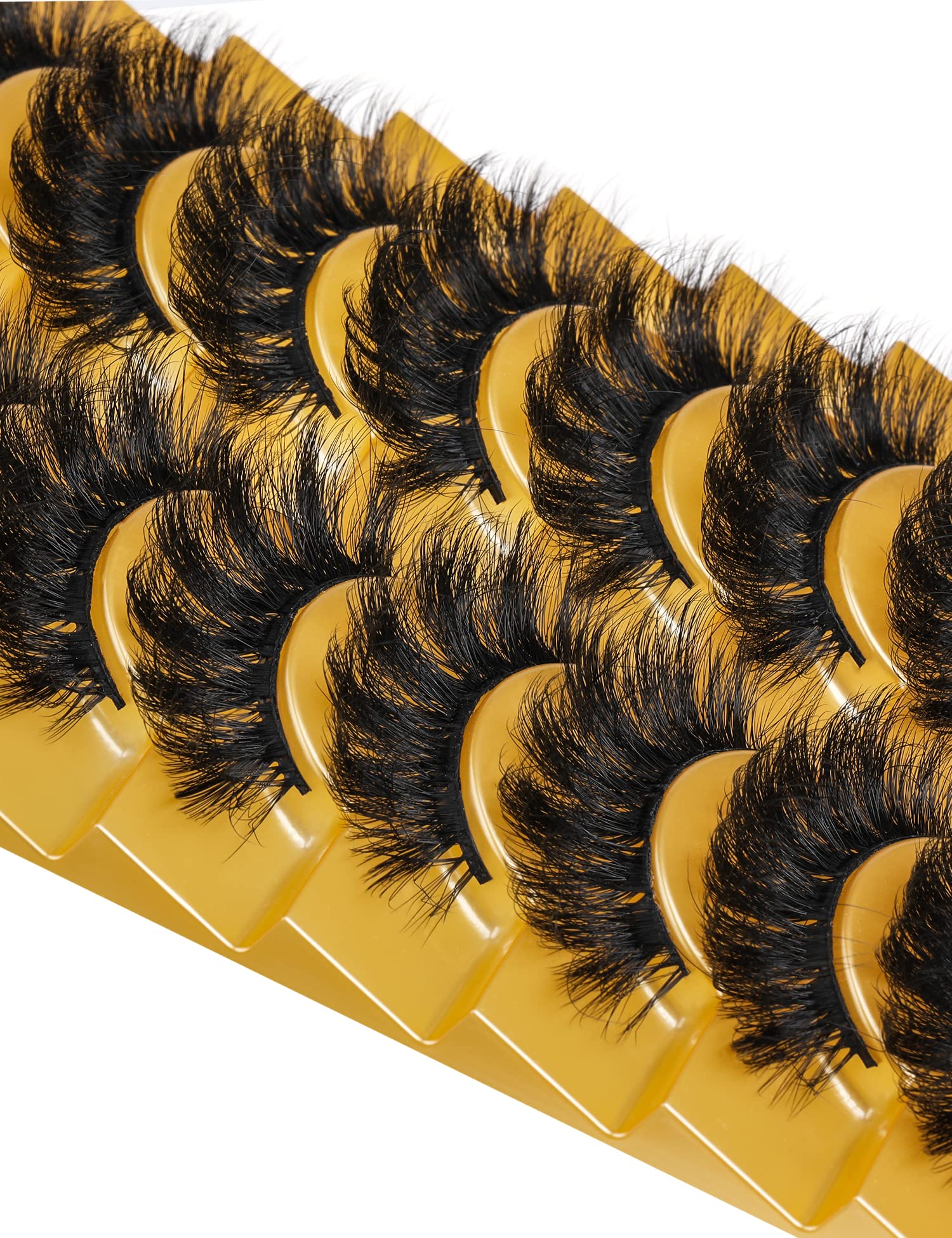 Goddvenus voluminous dramatic lashes for bold definition.