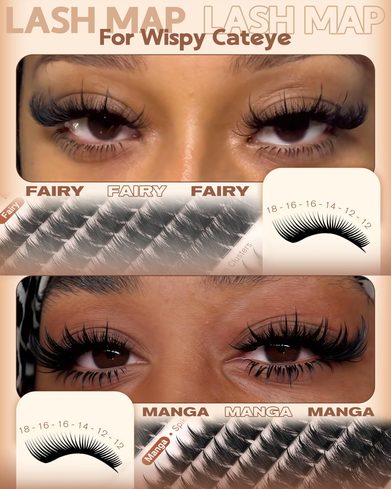 Goddvenus fluffy-density finish enhances eye brightness and shape.