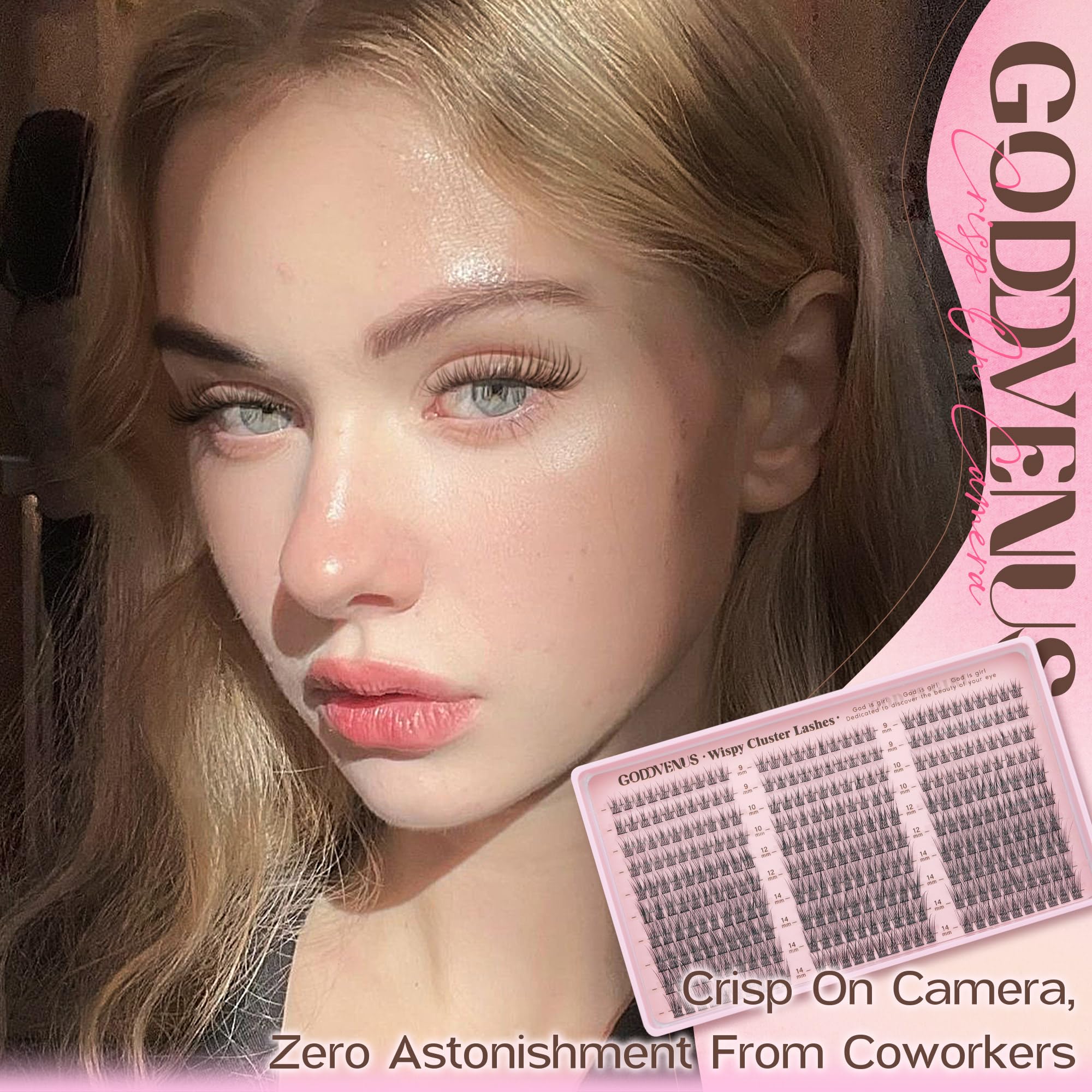 Goddvenus Lash Clusters Beginner-Friendly for simple at-home lash upgrades.