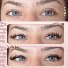 Bulk tray design of Goddvenus Lash Clusters for easy handling
