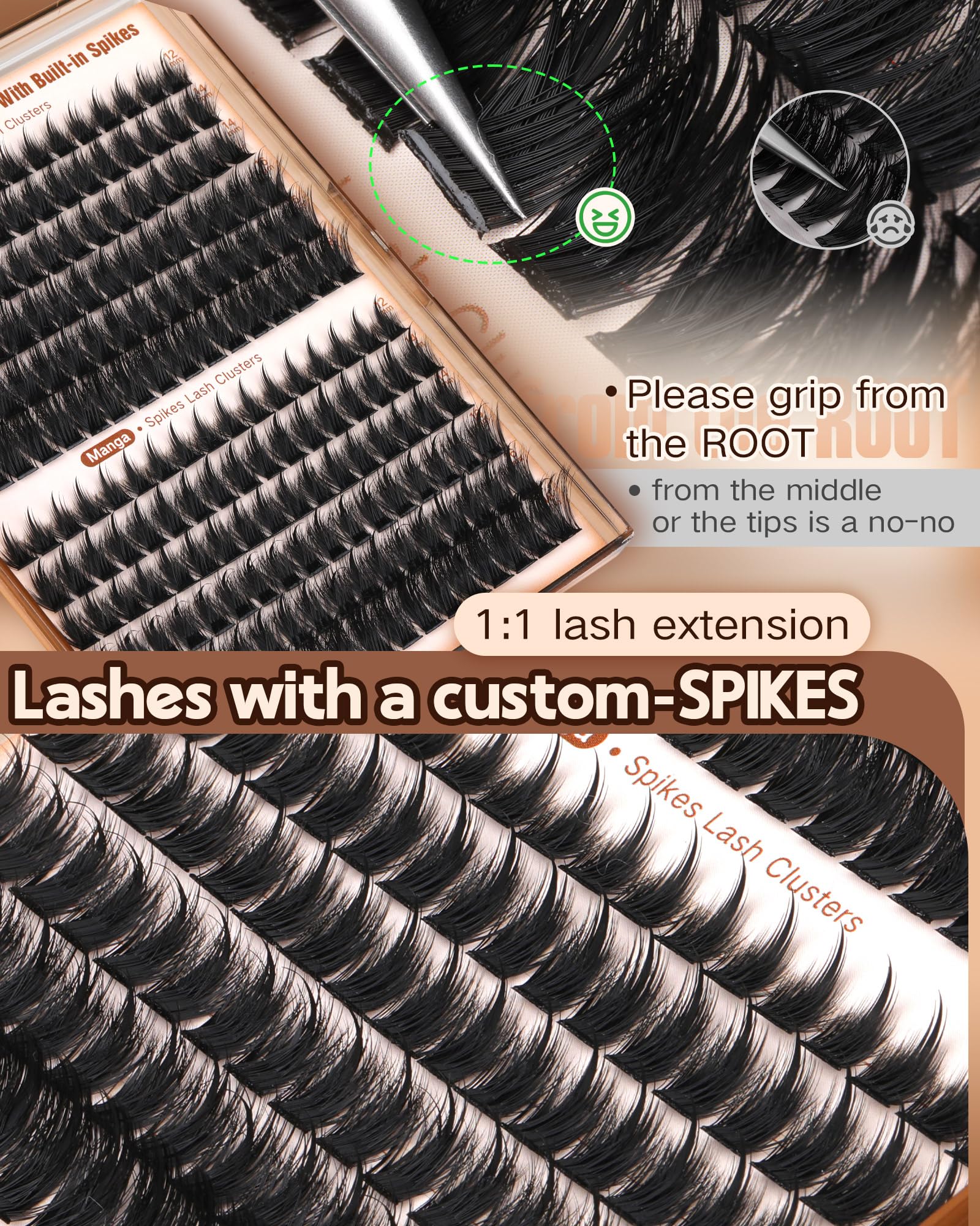 Goddvenus lightweight lashes deliver comfortable all-day wear.