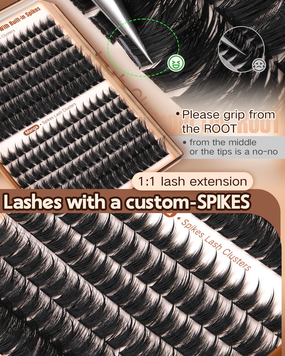 Goddvenus lightweight lashes deliver comfortable all-day wear.