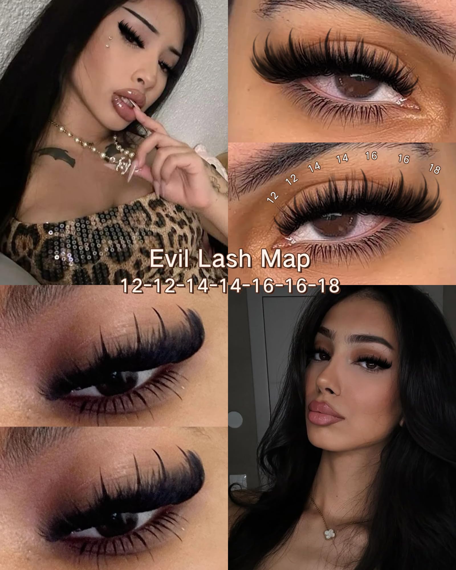 Goddvenus lash clusters in wispy volume for fluffy lash looks